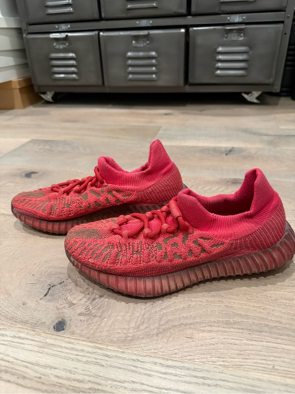 Yeezy Boost 350 V2 CMPT Sneakers Slate Red
